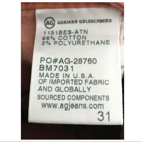 Ag Adriano Goldschmied 31 pants the matchbox slim - Picture 6 of 7